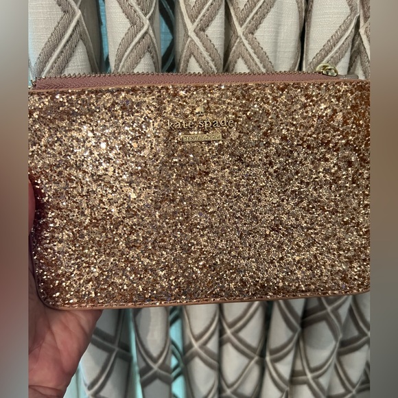 Kate Spade New York Rose Gold Wristlet NWOT - Picture 8 of 15